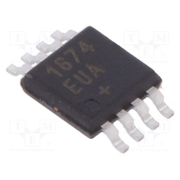 1 pcs x Analog Devices (MAXIM INTEGRATED) - MAX1674EUA+ - IC: PMIC, DC/DC converter, Uin: 2÷5.5VDC, Uout: 2÷5.5VDC, 0.3A, Ch: 1