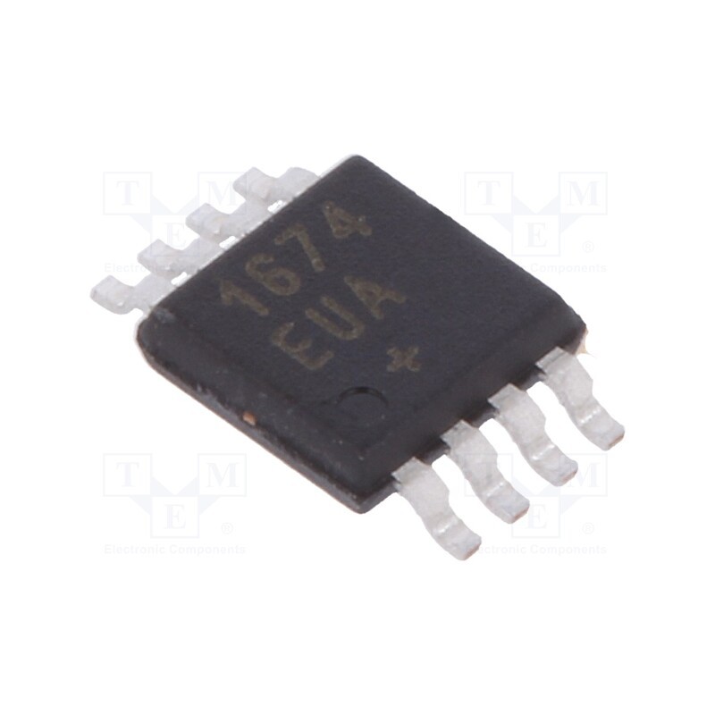 1 pcs x Analog Devices (MAXIM INTEGRATED) - MAX1674EUA+ - IC: PMIC, DC/DC converter, Uin: 2÷5.5VDC, Uout: 2÷5.5VDC, 0.3A, Ch: 1