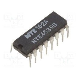 1 pcs x NTE Electronics - NTE4539B - IC: digital, multiplexer,data selector, THT, DIP16