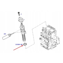F119200710280 injection spacer 2 0 mm