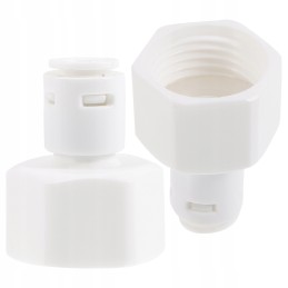 Connector for water purification, straight system, 2 pcs