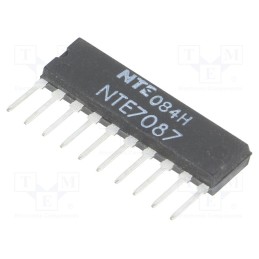 1 pcs x NTE Electronics - NTE7087 - IC: driver, bidirectional,motor controller, SIP10, 1.6A, 18VDC