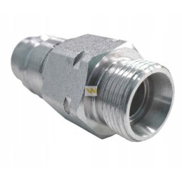 Hydraulic quick connector, GZ plug M22x1 5 Warynski