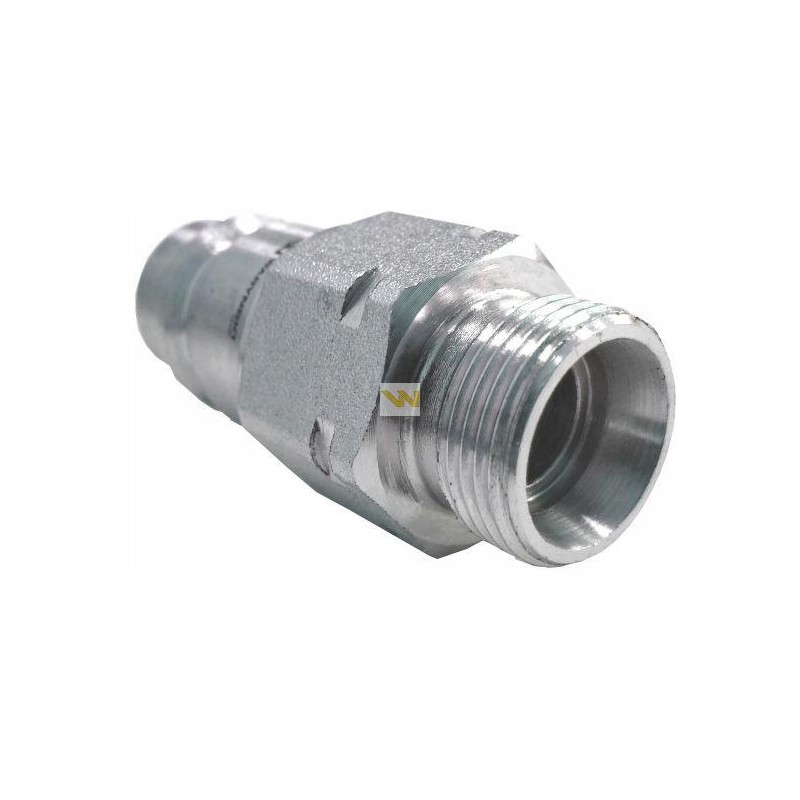 Hydraulic quick connector, GZ plug M22x1 5 Warynski
