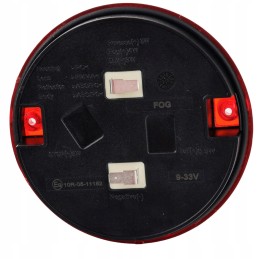 LED rear fog lamp 12v 24v ursus jcb