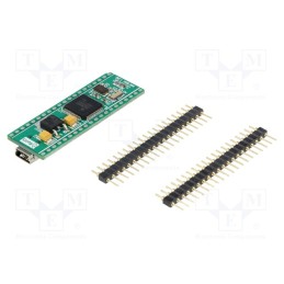 1 pcs x MIKROE - MINI-M4 FOR STELLARIS - Dev.kit: ARM Texas, prototype board, pin header,USB B micro