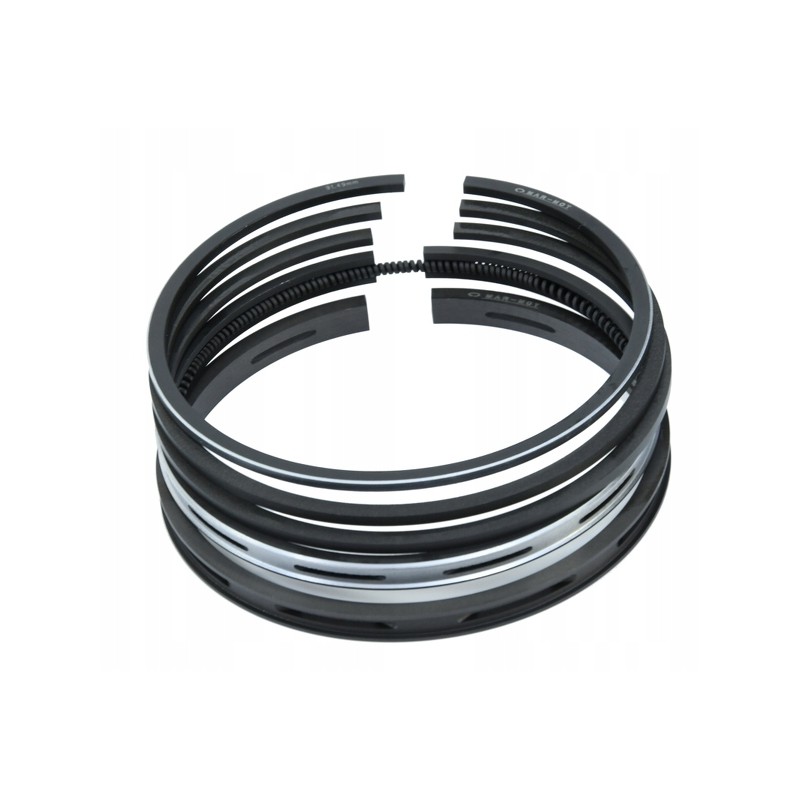 Set of q91 engine piston rings 48mm 5 pcs