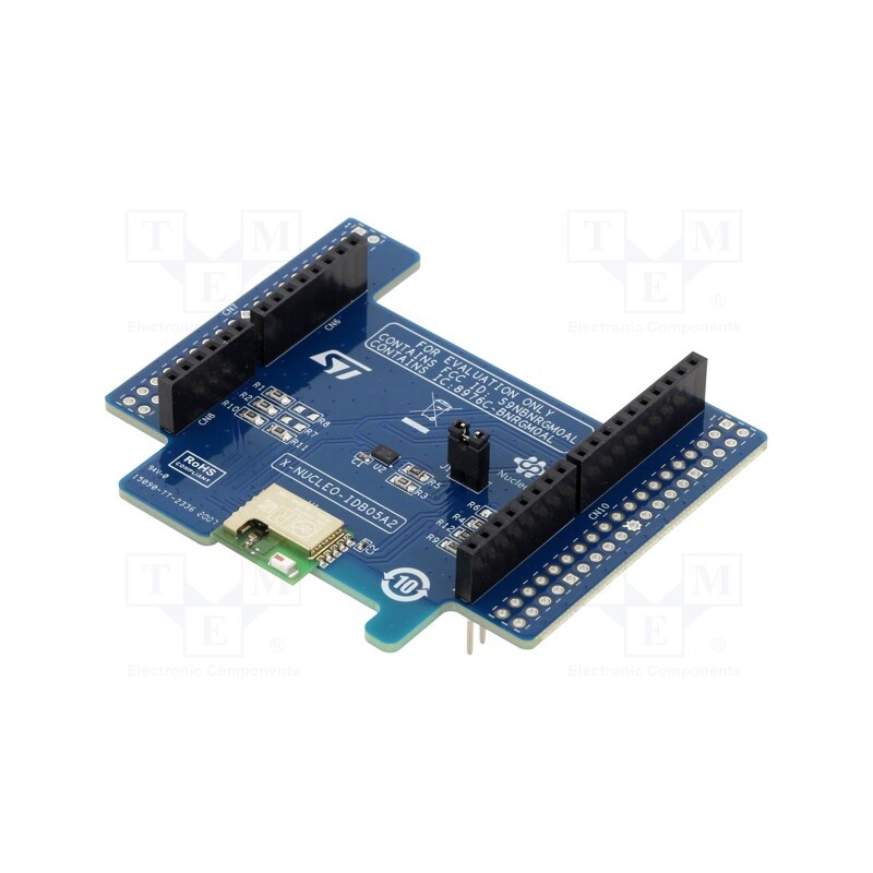 1 pcs x STMicroelectronics - X-NUCLEO-IDB05A2 - Accessories: expansion board, BlueNRG-M0, pin strips,pin header