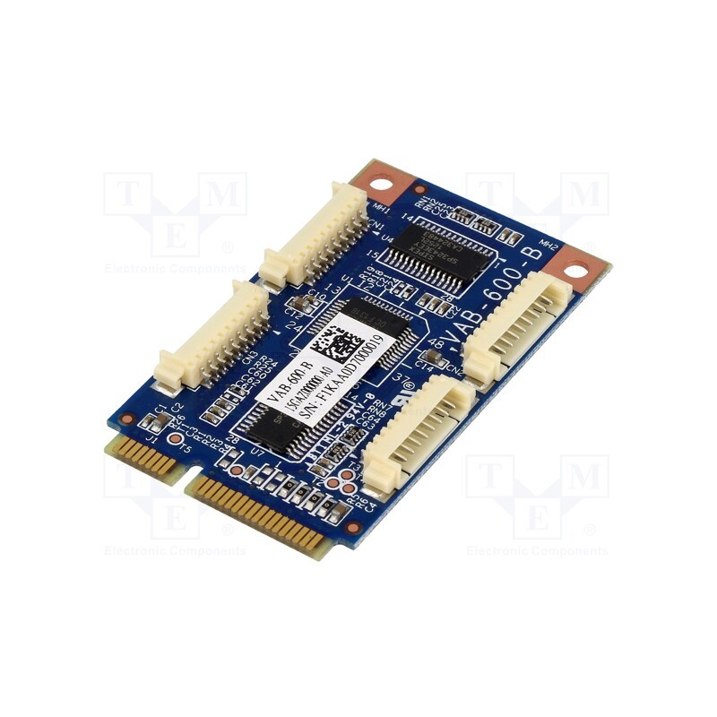 1 pcs x VIA TECHNOLOGIES - VAB-600-B - Expansion board, pin header x4,miniPCIe, VAB-600