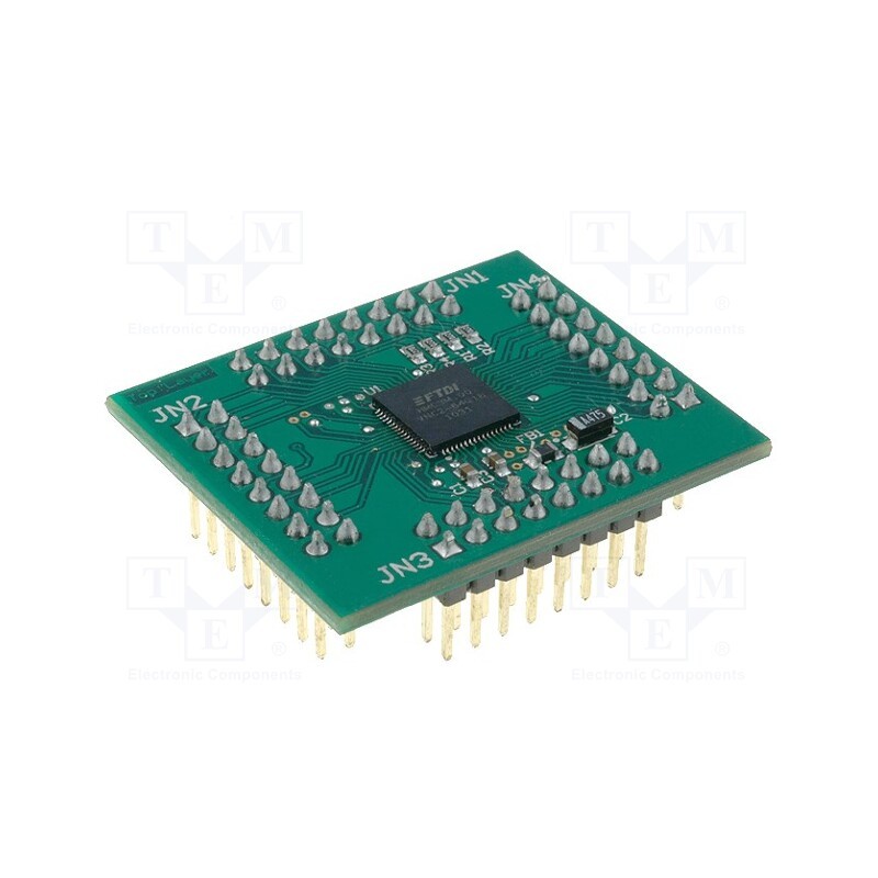 1 pcs x FTDI - V2-EVAL-EXT64 - Dev.kit: FTDI, pin header,solder pads,USB A x2,USB B