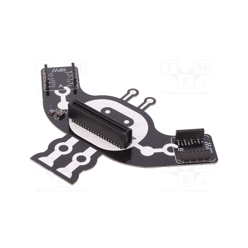 1 pcs x MIKROE - MICRO:BIT CLICK ADAPTER - Click board, adapter, analog,I2C,PWM,SPI,UART, prototype board