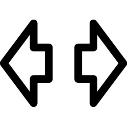 Turn signal switch symbol