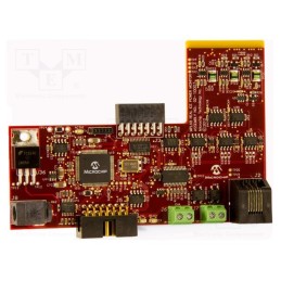 1 pcs x MICROCHIP TECHNOLOGY - AC244008 - Adapter, pin strips,RJ12,screw terminal,power supply, adapter