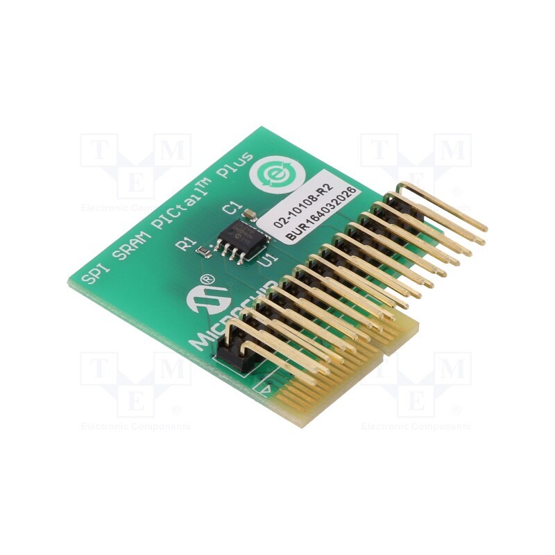 1 pcs x MICROCHIP TECHNOLOGY - AC164151 - SRAM module, Comp: 23LCV1024, 128kBSRAM
