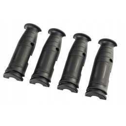 Euro socket cover, red, faster, 2 pcs. handles