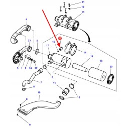 4373085m1 air pipe connector