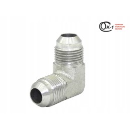 Hydraulic elbow connector 2x unf 1 1 16 sae jic
