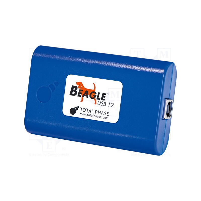 1 pcs x TOTAL PHASE - BEAGLE USB 12 PROTOCOL ANALYZER - Dev.kit: protocol analyser, USB A,USB B x2, USB 2.0