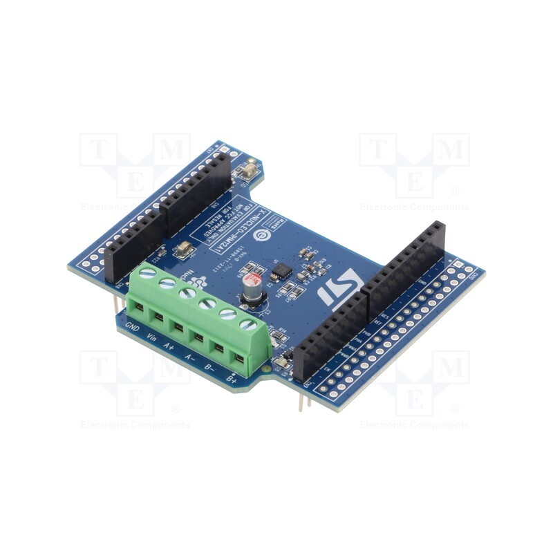 1 pcs x STMicroelectronics - X-NUCLEO-IHM12A1 - Expansion board, STSPIN240, pin strips,screw terminal