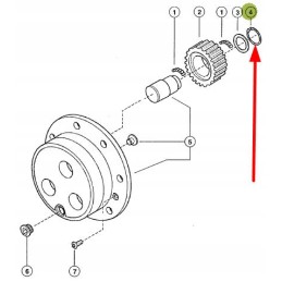 244035 0 steering axle ring