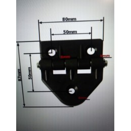 Side window hinge mf 07368167 168 185 segerx2