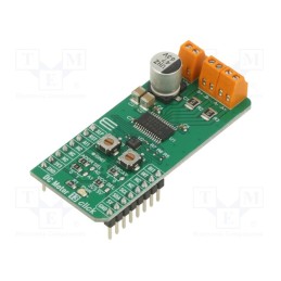 1 pcs x MIKROE - DC MOTOR 13 CLICK - Click board, motor driver, GPIO,I2C, TB67H481FNG, 3.3VDC,5VDC