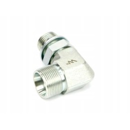 Hydraulic adjustable elbow bb m26x1 5 18l x 1 2