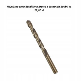 Cobalt slotted drill 9 5