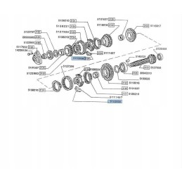 New Holland Case Synchronizer Clamp 5153938 CN