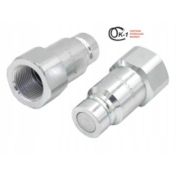 Dry cut off quick connector plt 1 2 plug