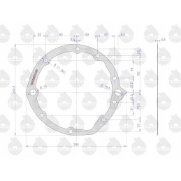 Lift pump seal c 360 zetor orig ursus