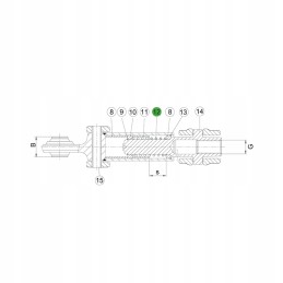 Stabilizer compression spring for John Deere