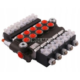 Hydraulic distributor, 5 sections, electric, 50l