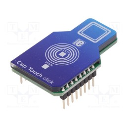 1 pcs x MIKROE - CAP TOUCH CLICK - Click board, touch sensor, GPIO, AT42QT1010, prototype board