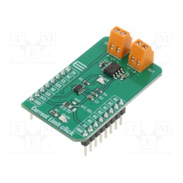 1 pcs x MIKROE - CURRENT LIMIT CLICK - Click board, ammeter, SPI, MAX5401,MAX890L, prototype board