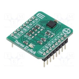 1 pcs x MIKROE - THERMO 9 CLICK - Click board, temperature sensor,humidity sensor, I2C,SPI