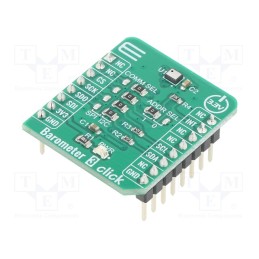 1 pcs x MIKROE - BAROMETER 3 CLICK - Click board, pressure sensor, GPIO,I2C,SPI, DPS368, 3.3VDC