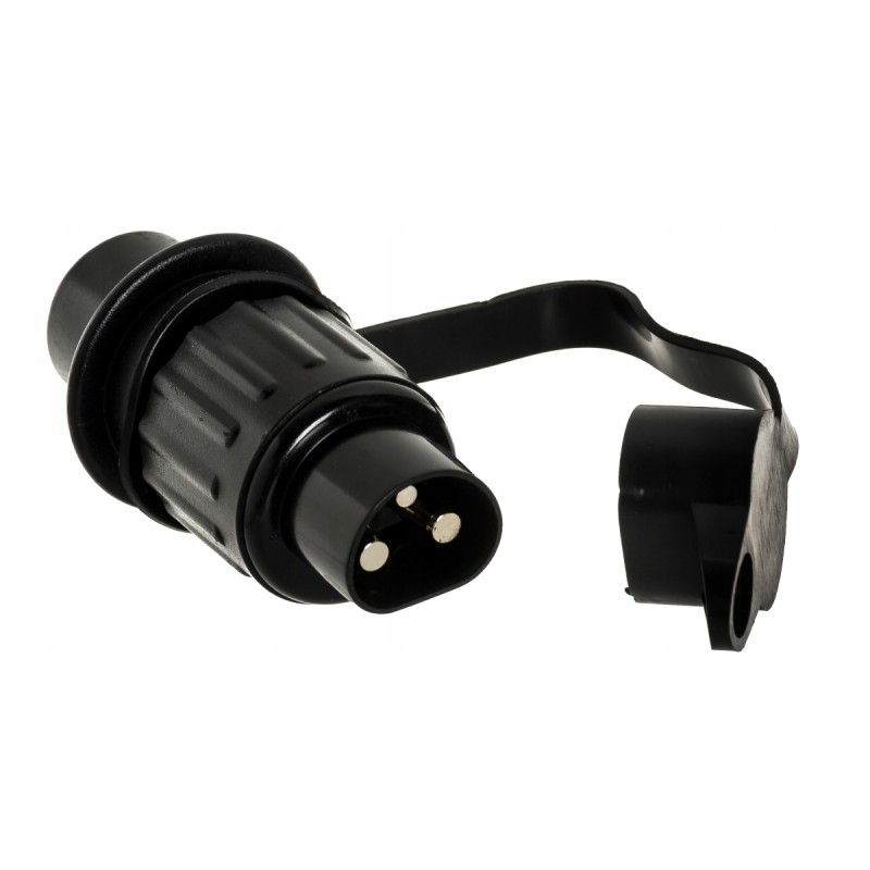 3-pole jd universal plug 12 24v plastic