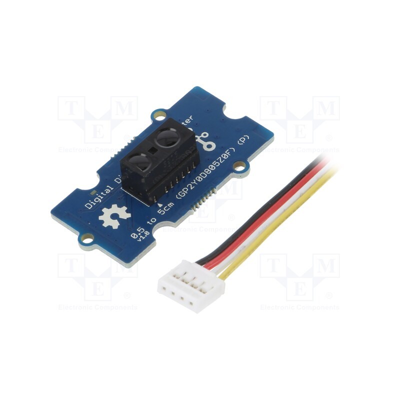 1 pcs x SEEED STUDIO - DIGIT. DIST. INTERRUPTER 0.5 TO 5CM (P) - Sensor: distance, infrared, Grove Interface (4-wire), Grove