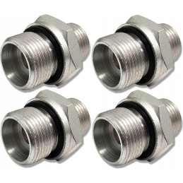 Connections for a 1-section 40l hydraulic distributor