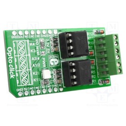 1 pcs x MIKROE - OPTO CLICK - Click board, optocouplers, GPIO, VO2630, prototype board