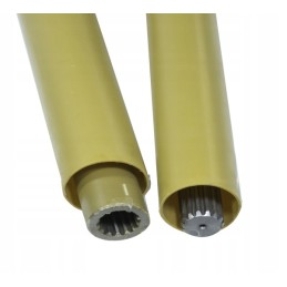 Milled articulated and telescopic shaft 970nm 1210 1