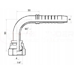 Dkr 90 forging dn6 1 2sn g1 4 x10 hydrolider
