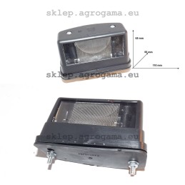 License plate illumination lamp