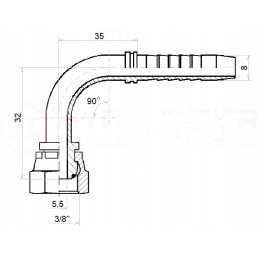 Dkr 90 forging dn8 1 2sn g3 8 x10 hydrolider