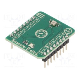 1 pcs x MIKROE - BAROMETER 5 CLICK - Click board, pressure sensor, I2C, MS5637-02BA03, 3.3VDC