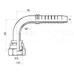 Dkr 90 forging dn8 1 2sn g1 4 x10 hydrolider