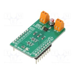 1 pcs x MIKROE - DC MOTOR 11 CLICK - Click board, motor driver, I2C, DRV8830, prototype board, 3.3VDC