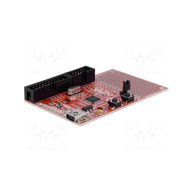 1 pcs x OLIMEX - LPC-P1343 - Dev.kit: ARM NXP, GPIO,JTAG, IDC40,UEXT,USB B mini, uC: LPC1343