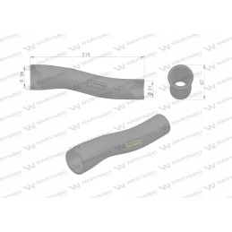 Upper radiator pipe 3134507r1 Warynski